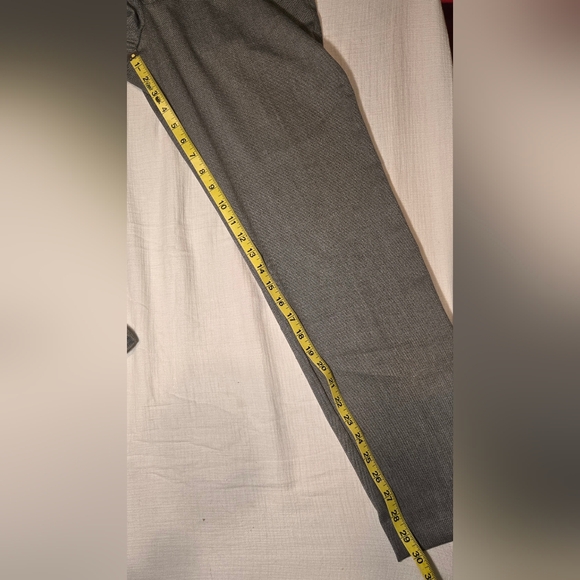 Banana Republic Pants Mens 33x30 Gray Slim Fit Dress Slacks Flat Front Work - Picture 8 of 8